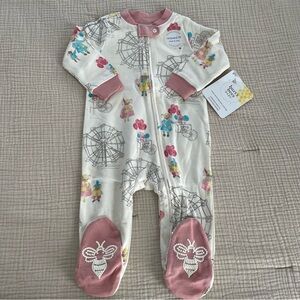 SOLD!!! NWT Burt's Bees Baby Organic Cotton Fall Carnival Sleep & Play 3-6M